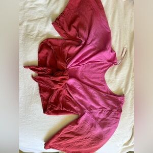 Billabong wrap tie top